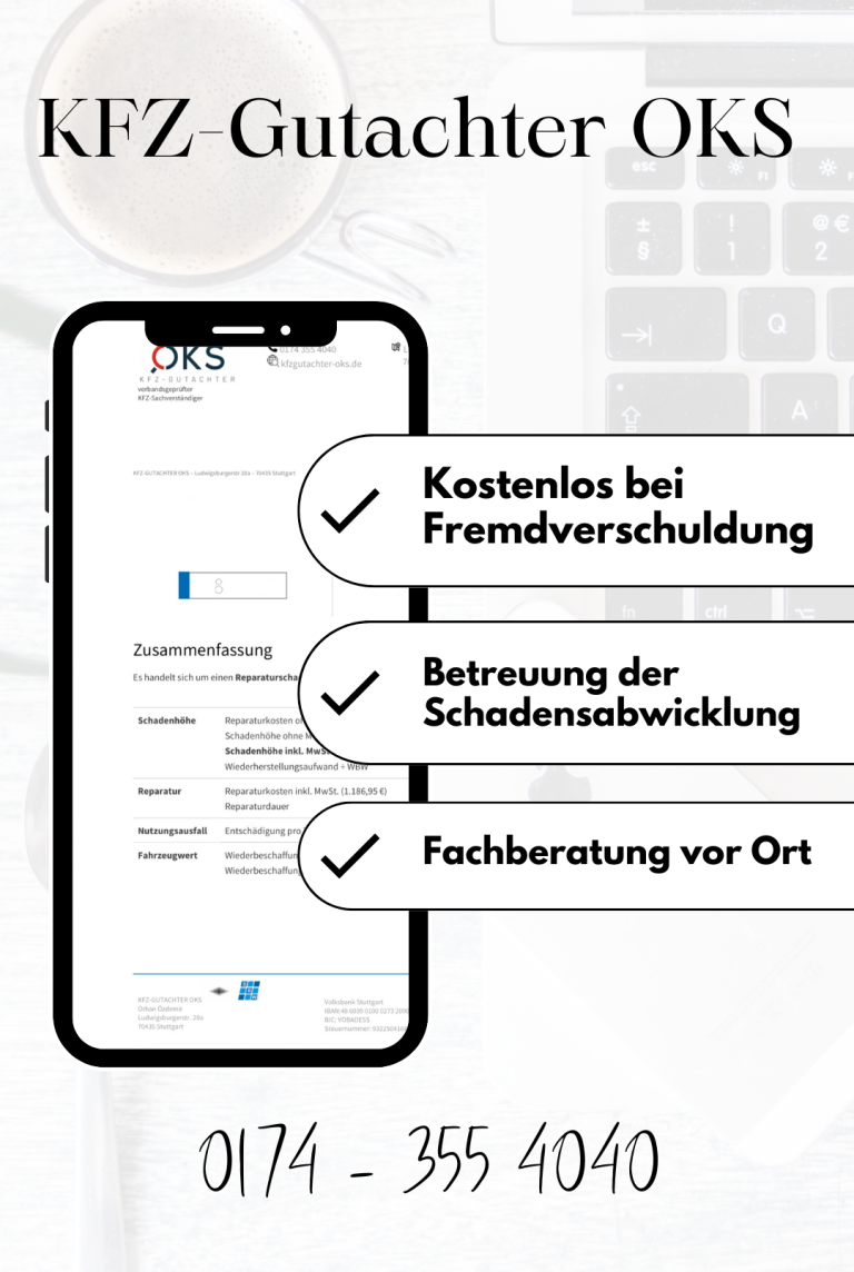 KFZ Gutachter OKS in Eppingen, Unfallgutachten